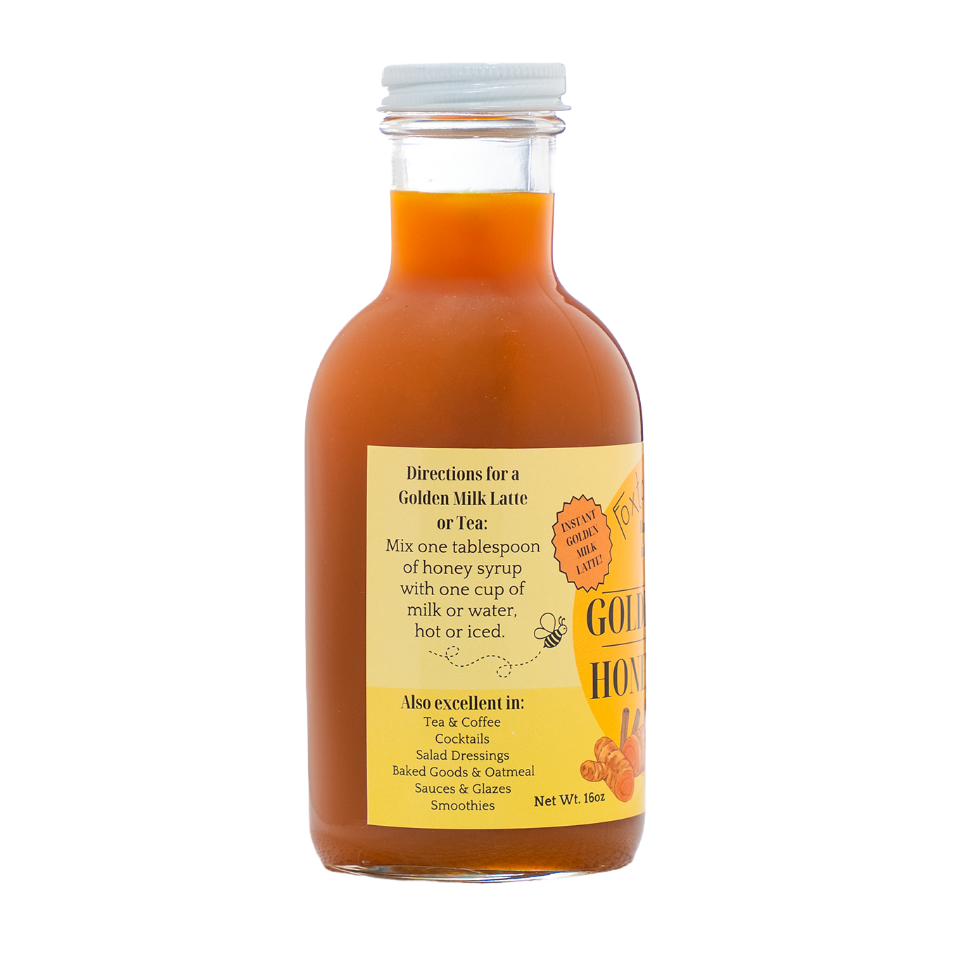 Golden Milk Honey Syrup