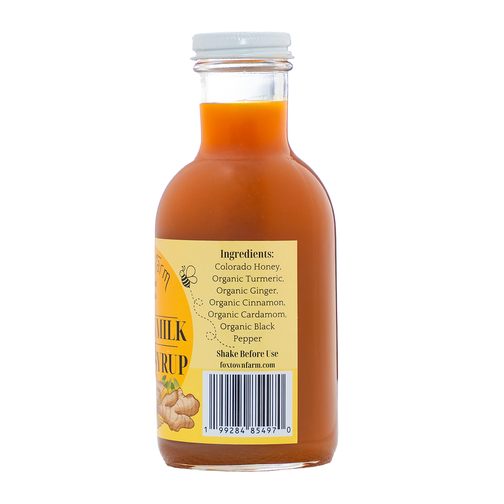 Golden Milk Honey Syrup